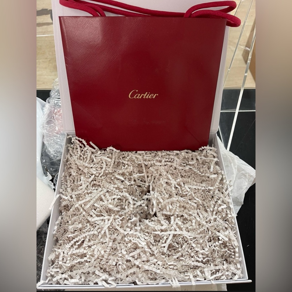 Cartier gift box and gift bag